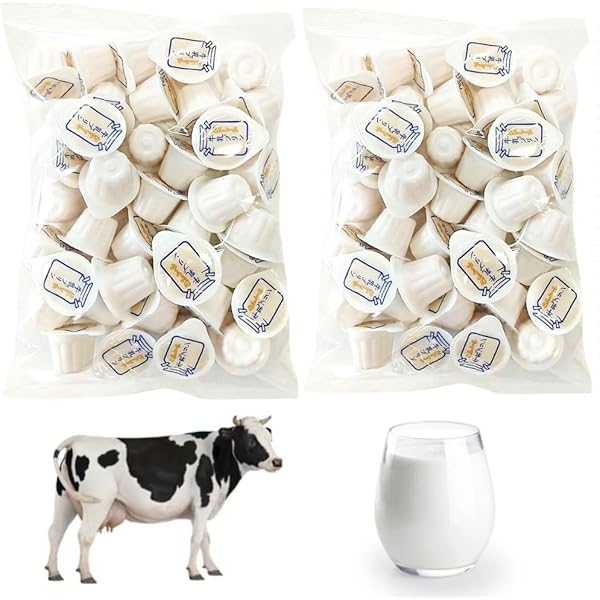 Amazon.co.jp: ひとくち牛乳プリン 千葉県産ミルク100％使用